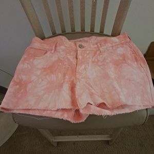 Summer tye dye shorts